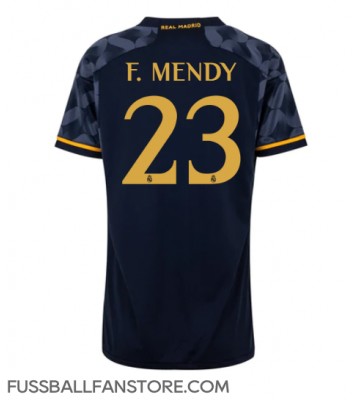 Real Madrid Ferland Mendy #23 Replik Auswärtstrikot Damen 2023-24 Kurzarm